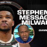 Bucks need to 'WAKE THE HELL UP' & trade Giannis 😳 Stephen A.'s message to Milwaukee 🔊 | First Take
