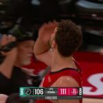 Alperen Sengun blowing kisses after the Rockets' 16-point comeback vs. Spurs 🙌