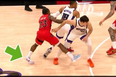 Jamal Shead suffers an ankle injury vs Sacramento Kings