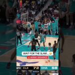(NBA): LaMelo drops a dime and Brandon Miller hammers it home with authority.