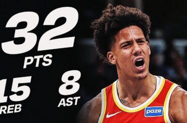 Jalen Johnson Joins Bob Pettit in Hawks History | January 21, 2026