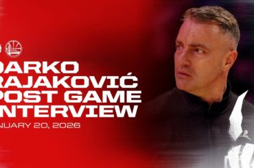 Darko Rajakovic | Post Game at Warriors | January 20, 2026