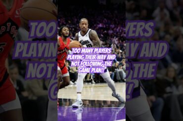 Too Many Players Playing Their Way And Not the Kings Way #nba #shorts #kings
