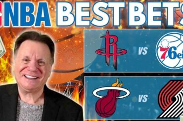 Thursday NBA BEST Bets! Rockets vs 76ers | Heat vs Trail Blazers