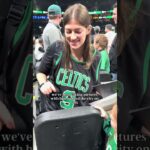 Derrick met one of his biggest fans 💚 #derrickwhite #nba #celtics #shorts