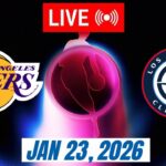 NBA LIVE! Los Angeles Lakers vs LA Clippers January 23, 2026 | 2026 NBA Season Live 2K