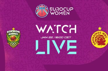 Round of 16 | Sopron Basket v Athinaikos Qualco | Full Basketball Game | EuroCup Women 2025-26