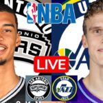 LIVE: SAN ANTONIO SPURS vs UTAH JAZZ | NBA | PLAY BY PLAY | SCOREBOARD