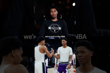 Dylan Harper has high praise for Ace! 🙌 #utahjazz #spurs #nba #acebailey