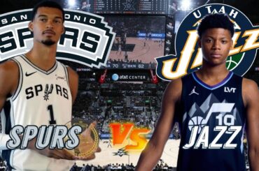 San Antonio Spurs vs Utah Jazz Live Play by Play & Scoreboard
