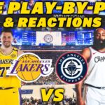 Los Angeles Lakers vs Los Angeles Clippers | Live Play-By-Play & Reactions