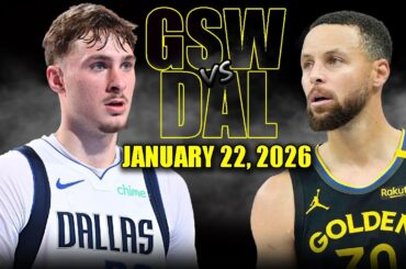 Golden State Warriors vs Dallas Mavericks Full Game Highlights – January 22, 2026 | NBA Season