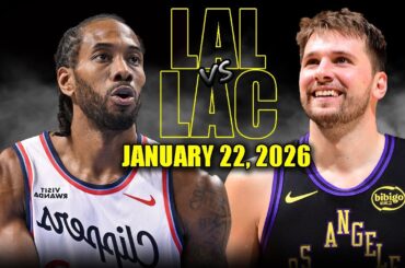 Los Angeles Lakers vs Los Angeles Clippers Full Game Highlights – January 22, 2026 | NBA Season