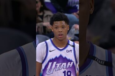 CAREER-HIGH 25 POINTS for ACE! 🤩😱 #utahjazz #acebailey #nbahighlights #nba