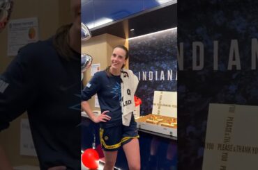 🥳 Caitlin Clark birthday celebrated by Indiana Fever staff | WNBA women's basketball #shorts #short