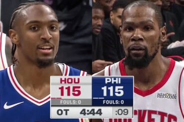 WILD OT ENDING Rockets vs 76ers | January 22, 2026