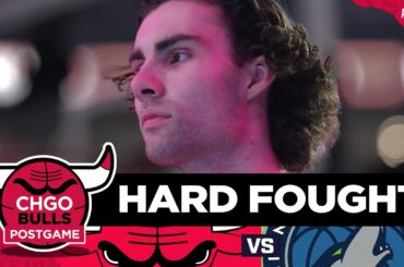 BULLS POSTGAME: Josh Giddey & Bulls Survive WILD 4th Quarter to Beat T’Wolves | CHGO Bulls Podcast