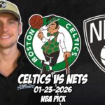 Boston Celtics vs Brooklyn Nets 1/23/26 NBA Free Picks & Prediction | NBA Betting Tips