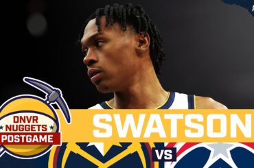 Peyton Watson Gets Career-High in Nuggets Win Over Wizards | DNVR Nuggets Postgame Show