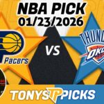 Indiana Pacers vs Oklahoma City Thunder Pick 1/23/26 NBA Pick Prediction