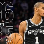 WEMBY IS UNREAL 😳 Victor Wembanyama 26-PT, 13-REB double-double in BIG win over Jazz | NBA on ESPN