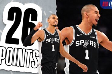 BIG NIGHT FOR WEMBANYAMA 👽 Best Moments v Utah Jazz