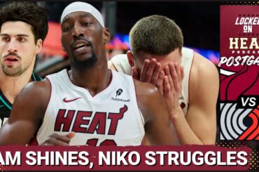 Miami Heat CRUSHED By Trail Blazers, Bam Adebayo SHINES But Nikola Jovic EXPOSED: What's Next?