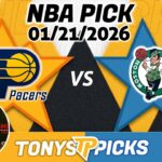Indiana Pacers vs Boston Celtics Pick 1/21/26 NBA Pick Prediction