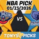 New Orleans Pelicans vs Memphis Grizzlies Pick 1/23/26 NBA Pick Prediction