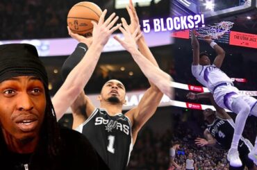 Spurs DOMINATE Jazz 💥 Fox 31, Wemby 5 BLOCKS | Spurs vs Utah REACTION