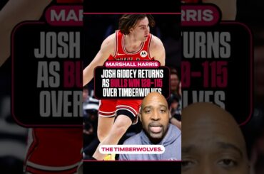 Josh Giddey RETURNS! Bulls win 120-115 at T-Wolves 📈🔥