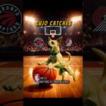 Cujo’s NBA Fetch | Raptors at Trail Blazers 🏀 01-23-2026 #CujoCatches