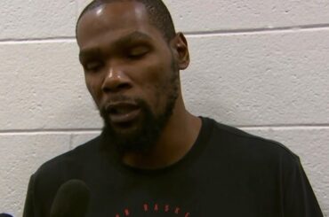 Houston Rockets Postgame:Kevin Durant talks disappointing loss