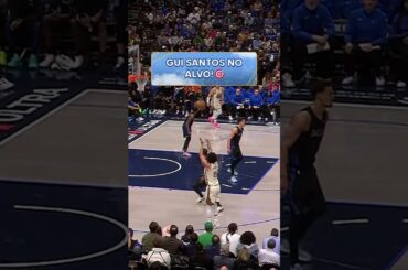 GUI SANTOS NO ALVO 🎯🇧🇷 #nba