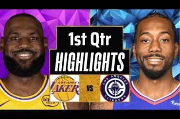 Los Angeles Lakers vs LA Clippers Full Game Highlights 1st Qtr P2 | Jan 21 | 2026 NBA Highlights