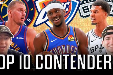 Top 10 NBA Contenders: Have Jokic & Nuggets PASSED Shai & Thunder? Celtics BEST in East? | Nerd Sesh