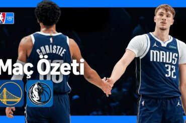 Golden State Warriors - Dallas Mavericks | Maç Özeti | NBA | Prime Video Türkiye