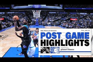 POSTGAME HIGHLIGHTS: CHARLOTTE HORNETS VS. ORLANDO MAGIC 1.22.26 PRESENTED BY PLANET FITNESS