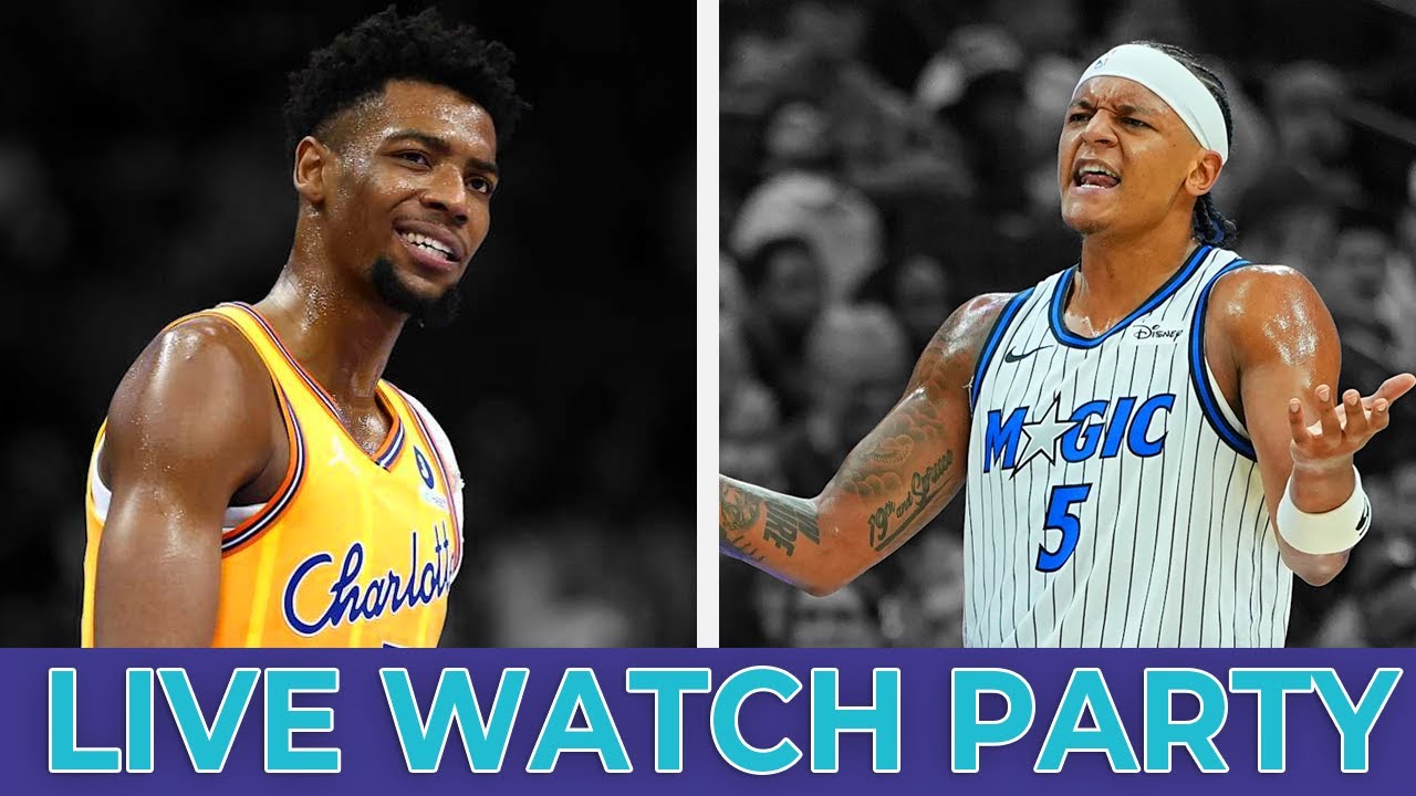 Charlotte Hornets at Orlando Magic Live Watch Party Stream