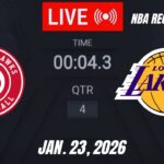 NBA LIVE! Los Angeles Lakers vs Atlanta Hawks | January 23, 2026 | Lakers vs Hawks 2K26