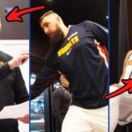 Denver Nuggets Locker Room Celebration After Peyton Watson Makes 35 Points vs. Wizards! Nikola Jokic