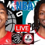 LIVE: TORONTO RAPTORS vs PORTLAND TRAIL BLAZERS | NBA | PLAY BY PLAY | SCOREBOARD