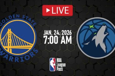 NBA LIVE! Golden State Warriors vs Minnesota Timberwolves | Jan. 24, 2026 | Wolves vs Warriors 2K26