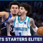 Charlotte's Starters are ELITE!! | Miles Bridges for 2 FIRSTS?? | What to do w/ LaMelo's Minutes??