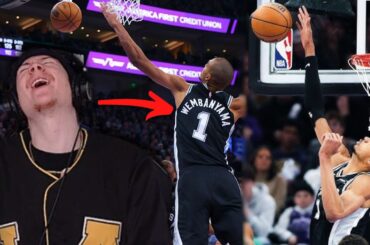 BLOCK PARTY! Reacting to Spurs vs Jazz!