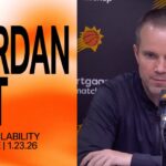 Head Coach Jordan Ott Postgame Media Availability | Phoenix Suns 1-23-26