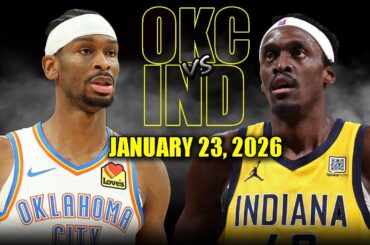 Oklahoma City Thunder vs Indiana Pacers Full Game Highlights – January 23, 2026 | NBA Season
