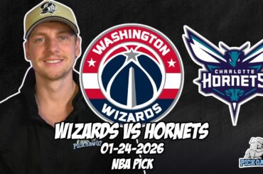 Washington Wizards vs Charlotte Hornets 1/24/26 NBA Free Picks & Prediction | NBA Betting Tips