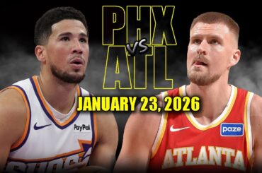 Phoenix Suns vs Atlanta Hawks Full Game Highlights – January 23, 2026 | NBA Season