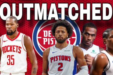 Detroit Pistons get OUTMATCHED vs ROCKETS and Kevin Durant